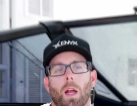 An Onyx rep talking by a truck